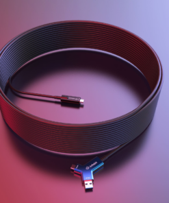Alternative view of Infobit iFiber Y10 Fiber Cable Optical Active 10m/33ft