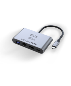 Alternative view of Infobit iHub 301 Type C Hub USB C to HDMI, RJ45, USB 3.0 with PD