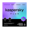 Kaspersky Plus 3 Internet Security, 1 Year-KL1042Q5CFS