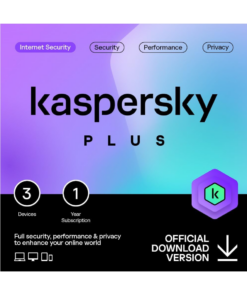 Kaspersky Plus 3 Internet Security, 1 Year-KL1042Q5CFS