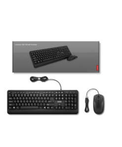 Lenovo 160 Wired Combo Keyboard & Mouse -GX31L52655