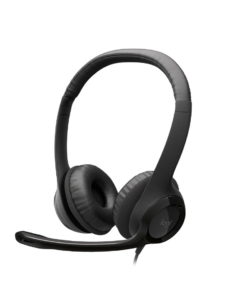 Logitech H390 USB Headset with Noise-Canceling Microphone - 981-000406