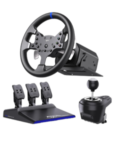 Alternative view of PXN-V99 Racing Wheel-GAMING