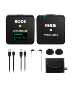 Alternative view of RODE Wireless GO II Microphone System