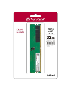 Transcend 32GB DDR5-4800 Desktop RAM Memory UDIMM