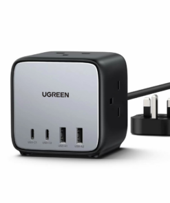 UGREEN CD268 DigiNest Cube Power Strip (3 AC outlets + 65W 2A2C)-UG-90906