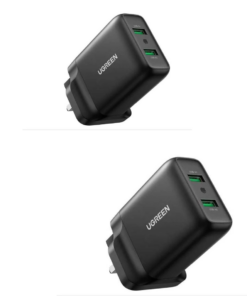 Alternative view of Ugreen CD161 USB Fast Charger UK (Black) UG- 70164